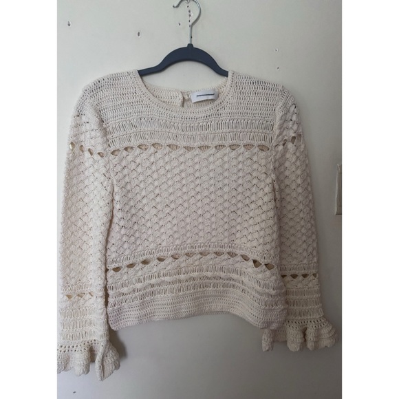 Zimmermann
Waverly Crochet Crewneck Top
Size medium - Picture 6 of 6